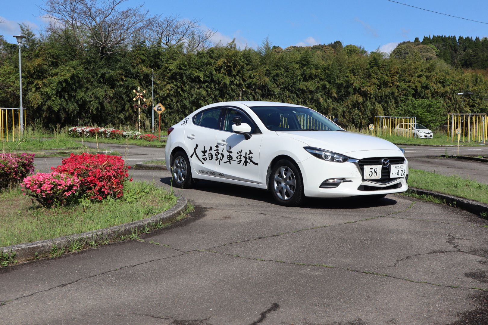 人吉自動車学校の合宿の様子