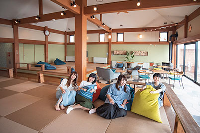 観音寺自動車学校EASTの合宿の様子