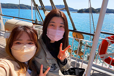 共立自動車学校・大野の合宿の様子