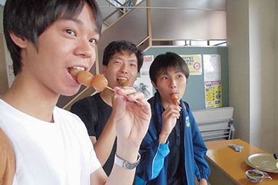 マツキドライビングスクール長井校の合宿の様子