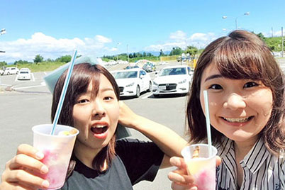 マツキドライビングスクール 米沢松岬校の合宿の様子