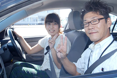 マツキドライビングスクール新潟西しばた校の合宿の様子