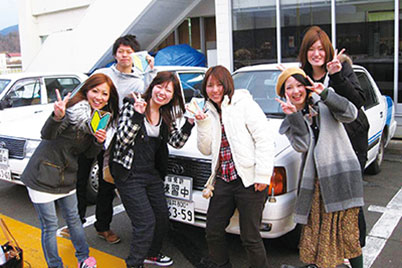 小浜自動車学校の合宿の様子
