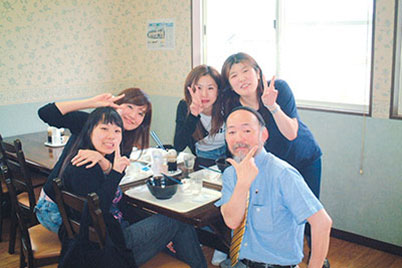 陸前高田ドライビングスクールの合宿の様子