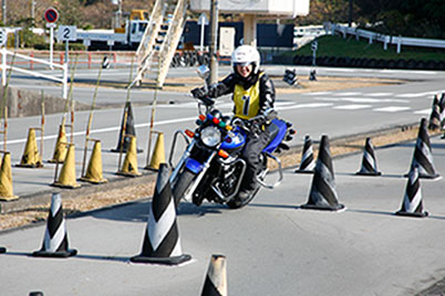 静岡県セイブ自動車学校の合宿の様子