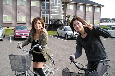 田上自動車学校の合宿の様子