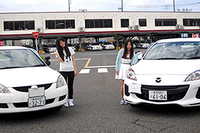 鳥取県東部自動車学校の合宿の様子