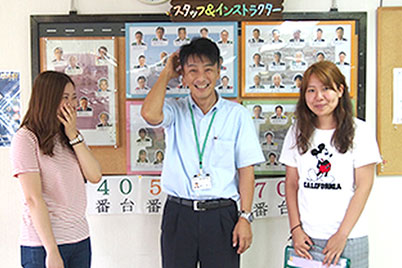 鳥取県東部自動車学校の合宿の様子