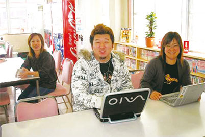 海上（うなかみ）中央自動車教習所の合宿の様子