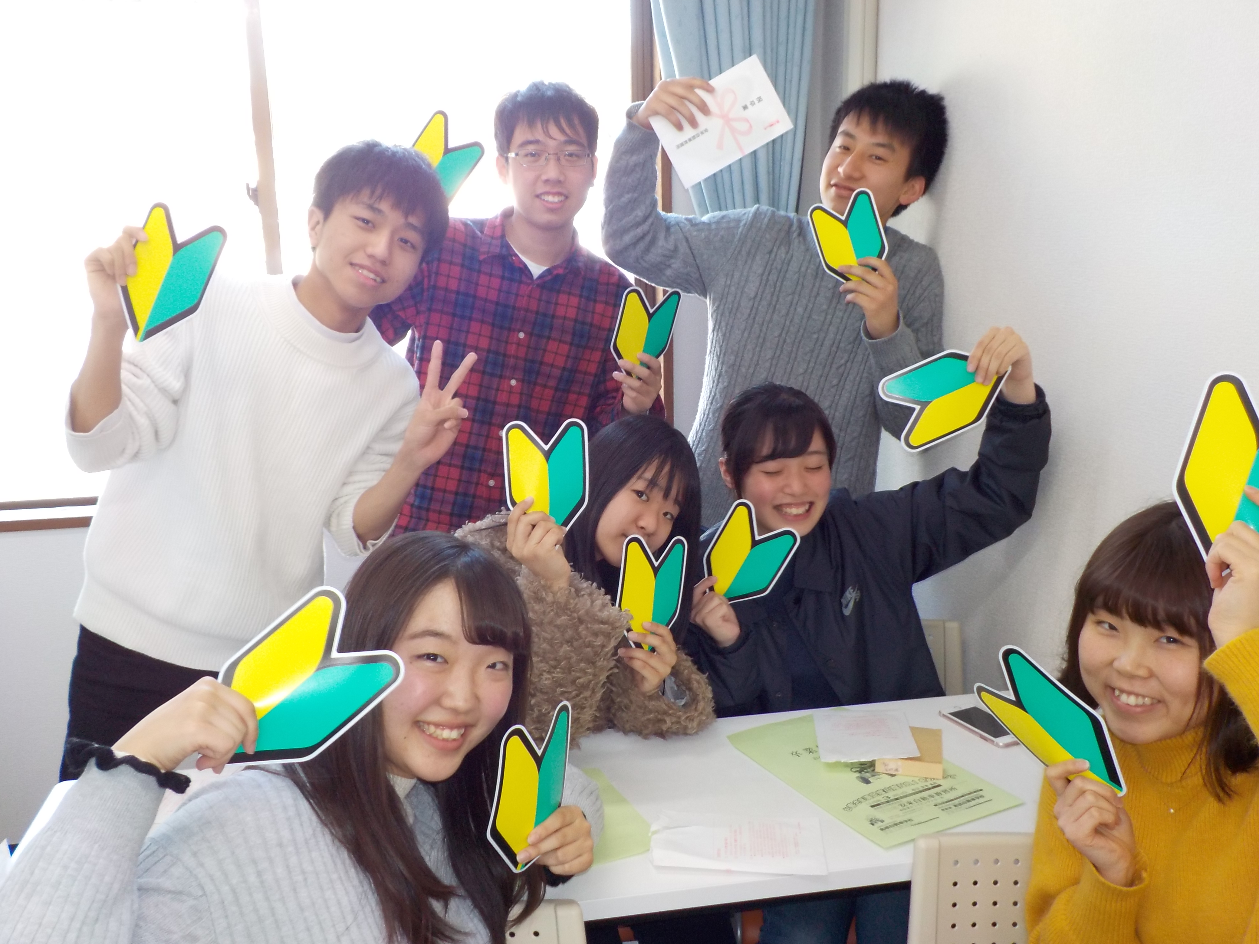 安来ドライビングスクールの合宿の様子