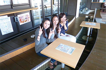 湯本自動車学校の合宿の様子